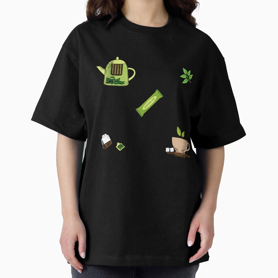 green tea sticker pack by AGDesignstore