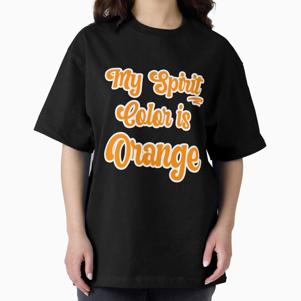 My Spirit Color is Orange - Cool plain color spirit colours designed by ozcushions by ozcushions