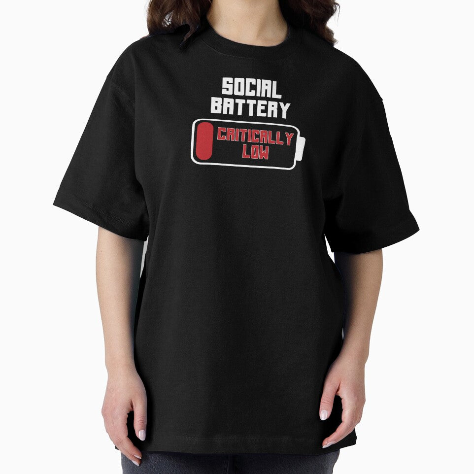 Social Battery Critically Low by StrokeONoGenius