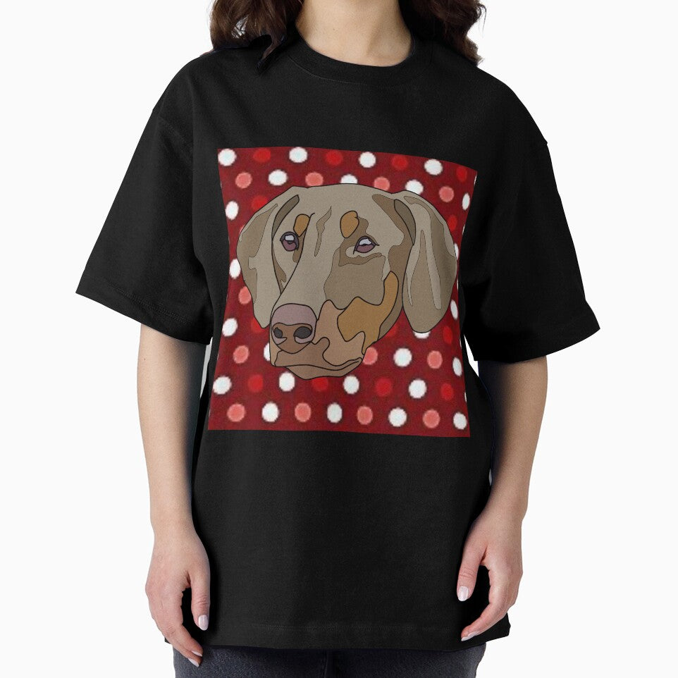 Copy of Christmas pattern doberman by LeahcarsArt