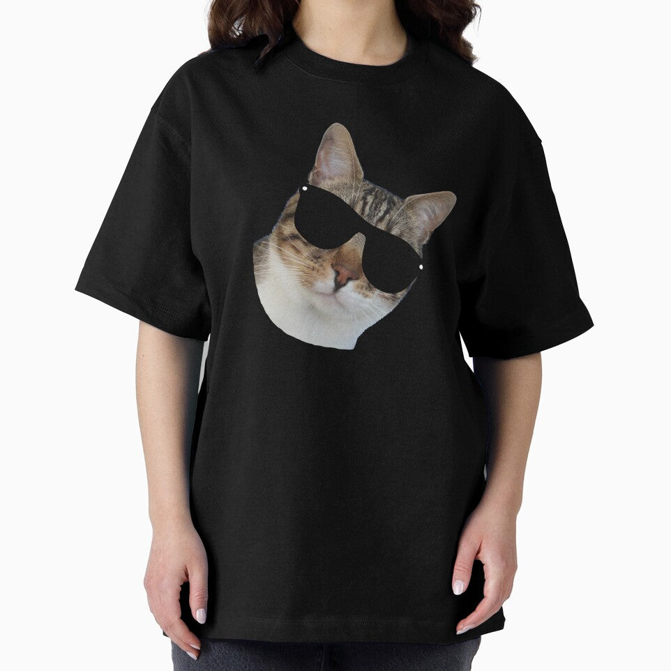 cat wearing sunglasses by MeIanie