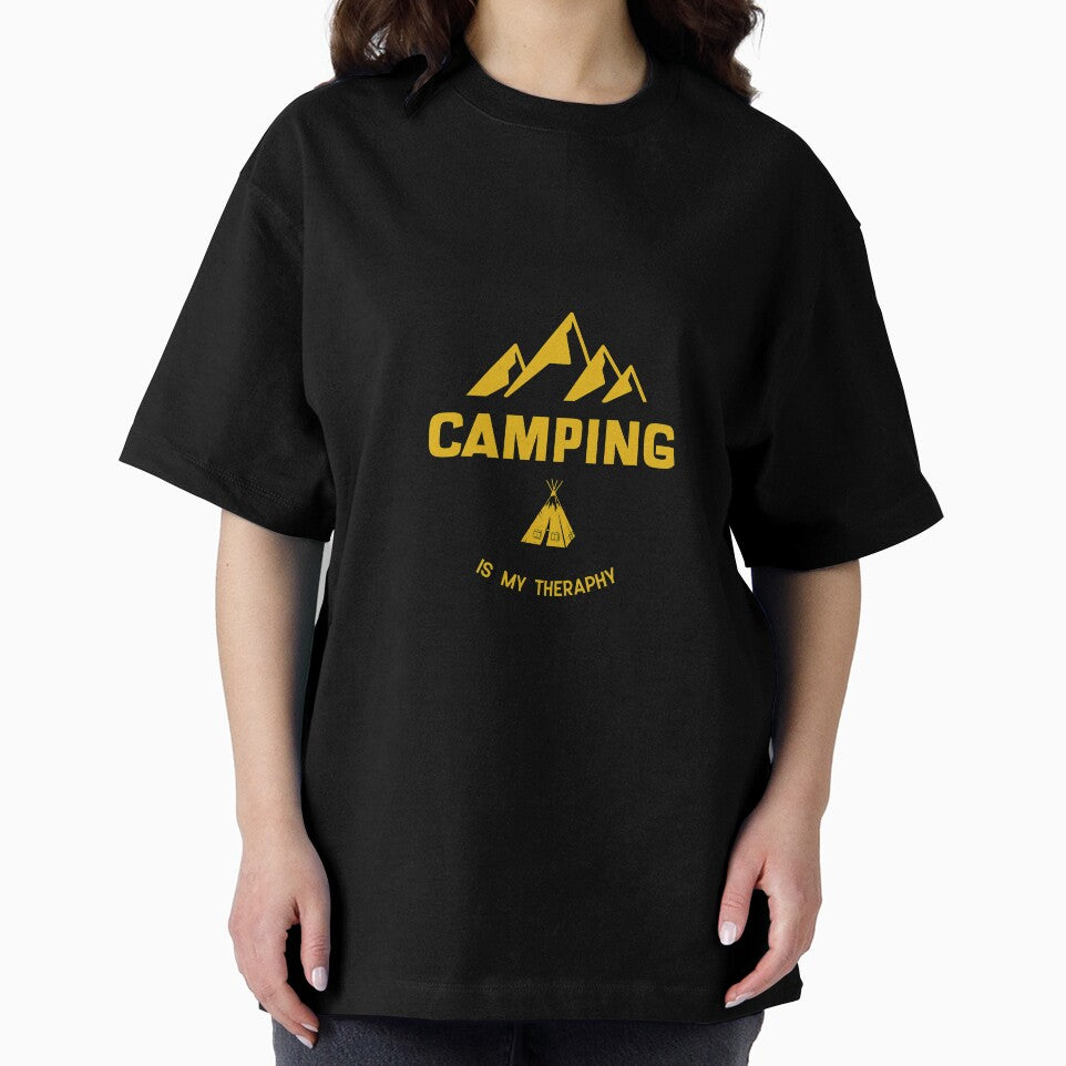 Camping Is My Therapy by MDClothingCo