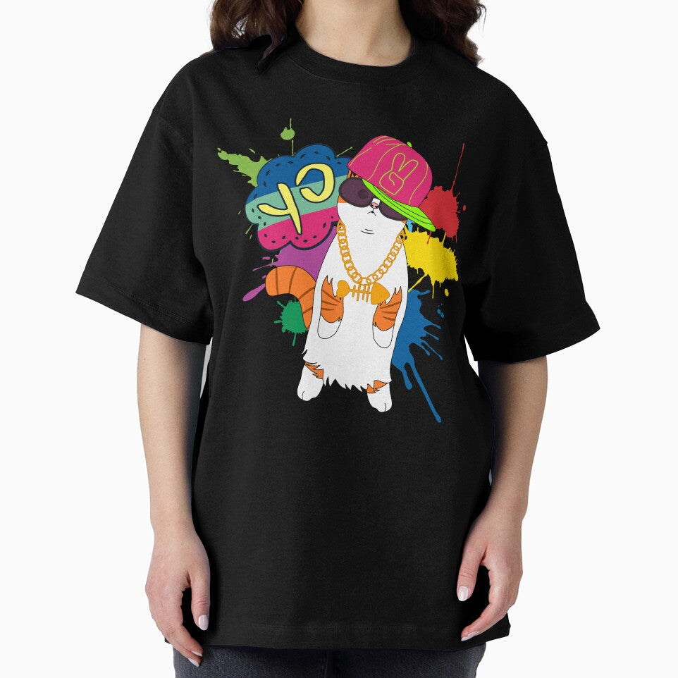 Hip Hop Cat by lulululupaint