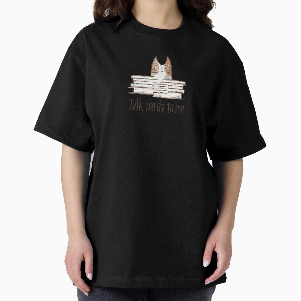 Talk nerdy to me by Tehom Center Merch