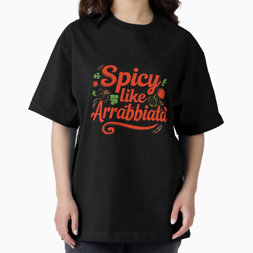 SPICY LIKE ARRABBIATA - Italian Kitchen Humor – Fun Pasta & Food Lover Gift Idea– Fun Phrase & Cultural Joke by Sun Sand & Sea Art