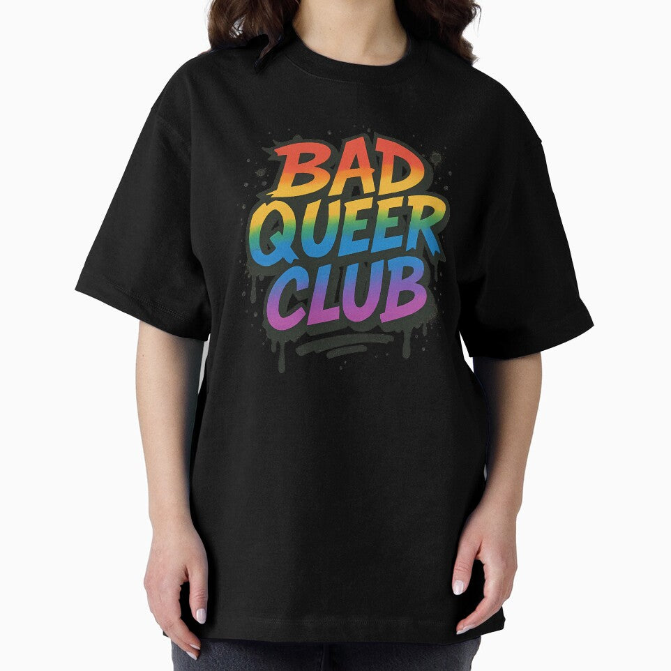 Bad Queer Club – Rainbow Graffiti Design by Haus Of Sin