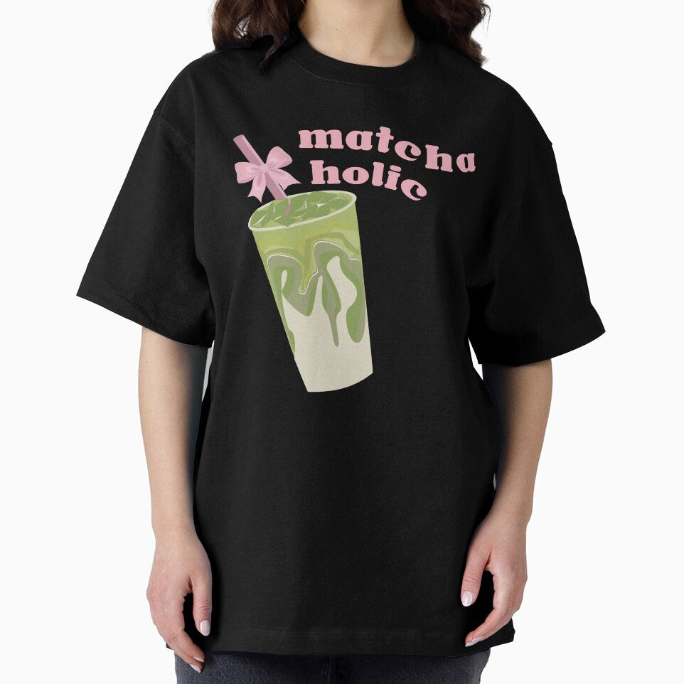 Matchaholic Matcha Latte Sticker by burmacat
