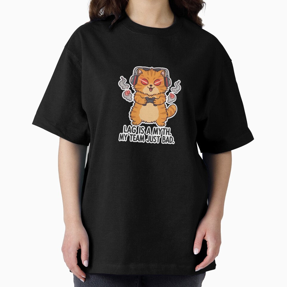 cute cat gamer by likekillersx