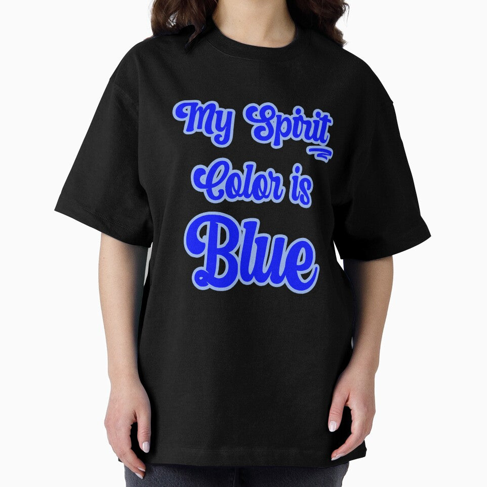 My Spirit Color is Blue - Cool plain color spirit colours designed by ozcushions by ozcushions