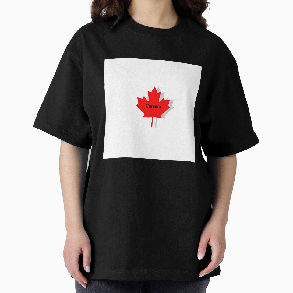 Minimalistic Canadian Red Maple Leaf by atCase