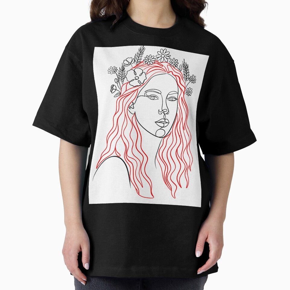 Modern Minimal Woman Portrait by Sunshine2504