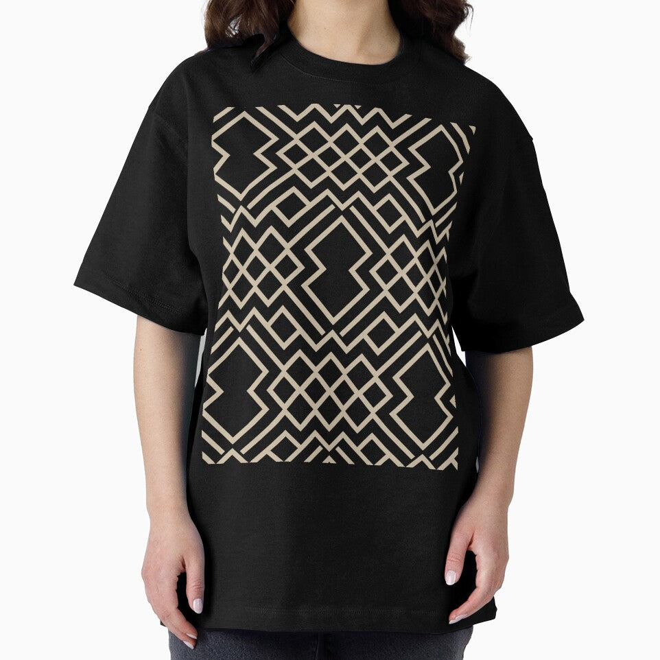Beige and Black Abstract Geometric Shape Pattern Pairs Valspar 2022 Color of the Year Country Charm 3007-10B - Color Trends by ColorOfTheYears