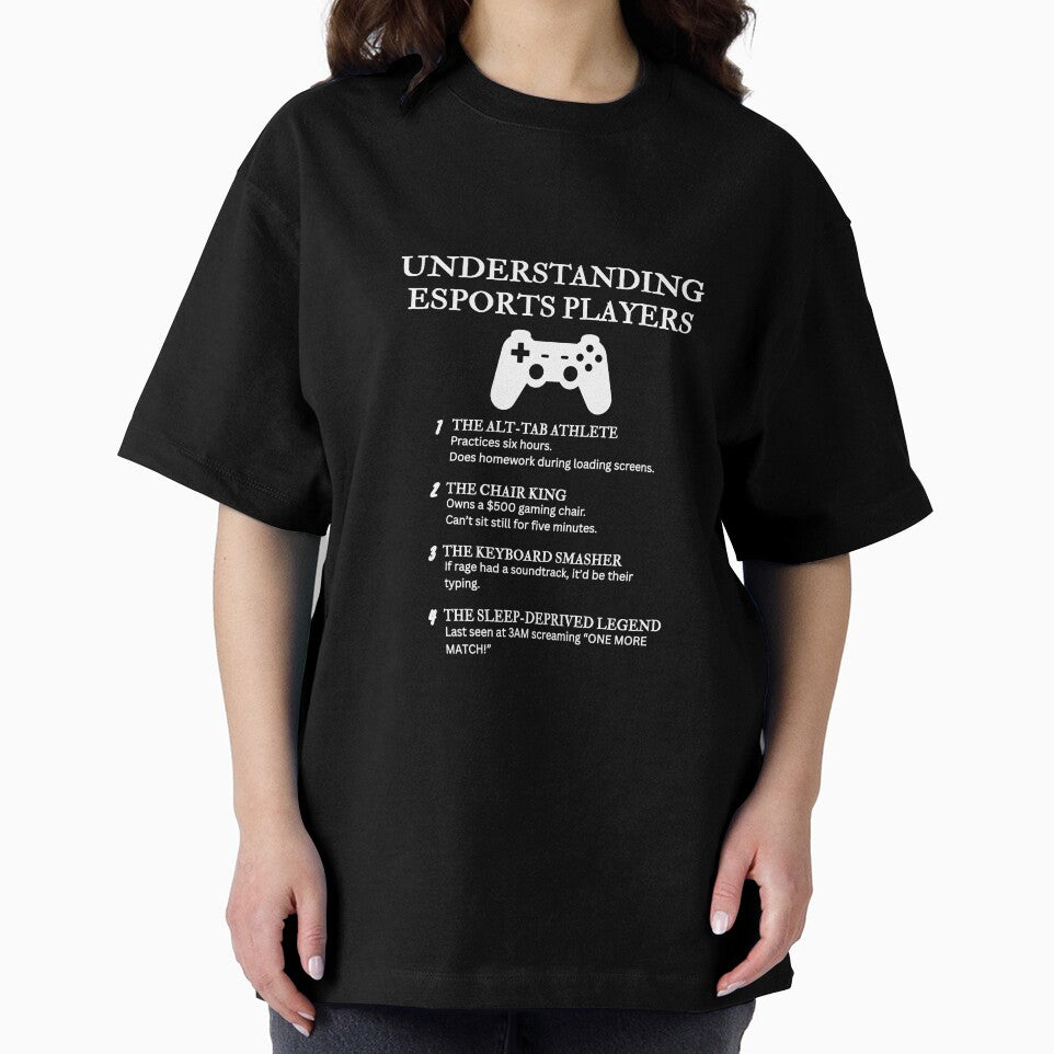 Understanding eSports Players – Funny Competitive Gaming Definitions – Black by PsyFlow35