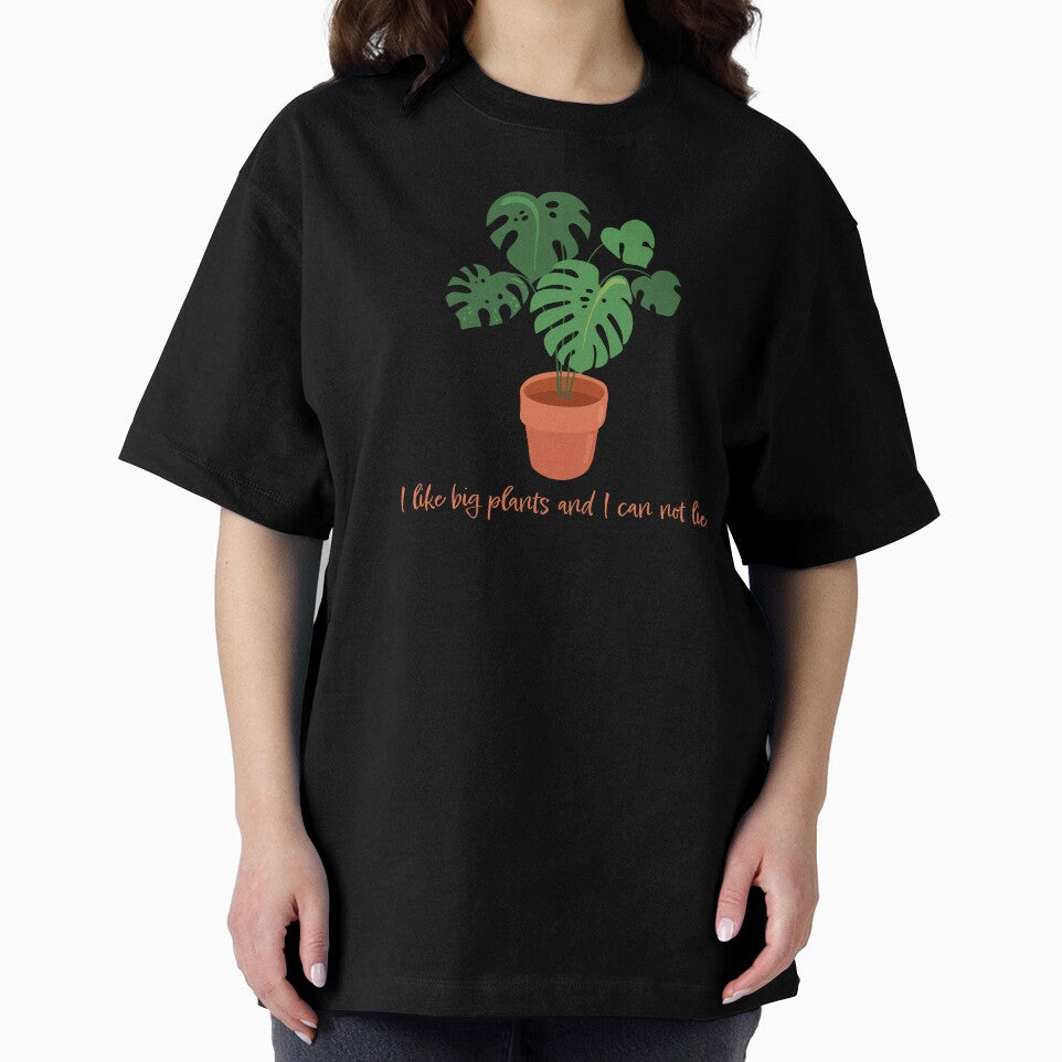 I Like Big Plants and I Can Not Lie | Plant Mom | Orange | Monstera | House Plants | Plants | Plant Lady | Plant Lover | Gardener | Gardening | Plant on a Stool by ShoniwDesigns