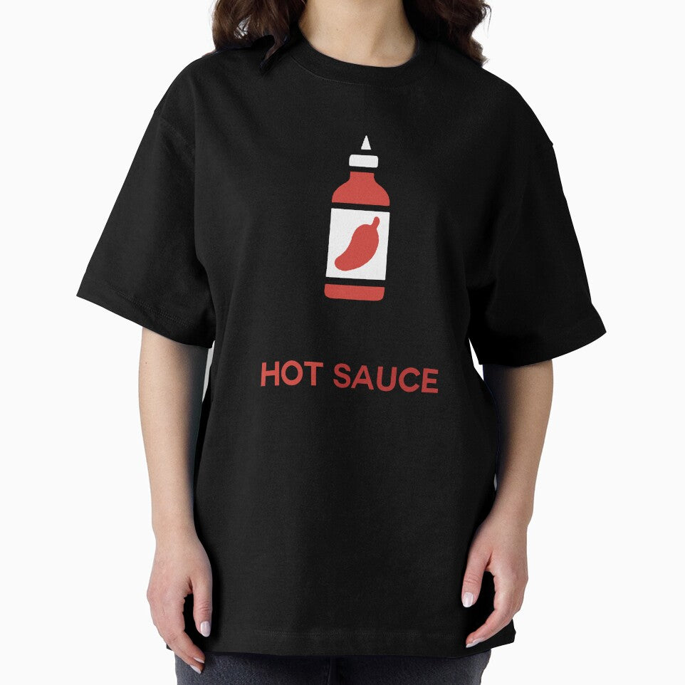 Funny Hot Sauce T-Shirt – I Love Hot Sauce More Than People Tee for Spicy Food Lovers by thebaronart