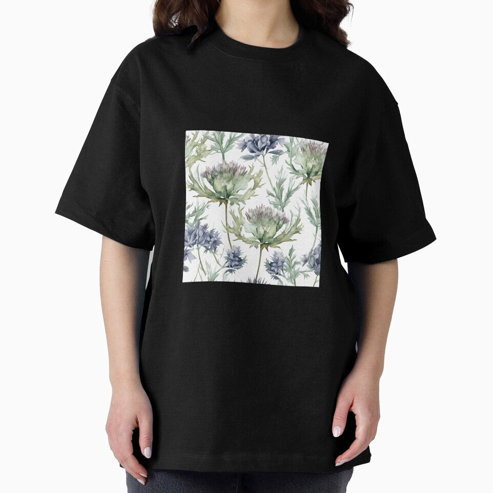 Botanical flower pattern seamless by PolarInk