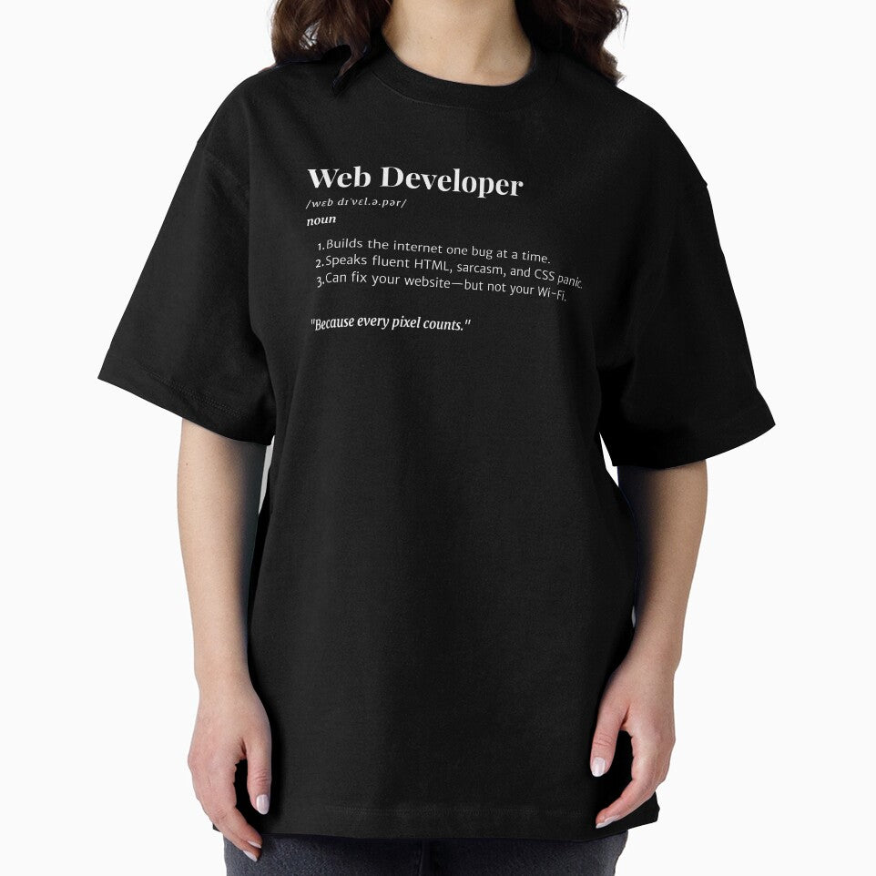 Web Developer Definition | Funny Tech Gift for Coders & Designers by Yuli Club