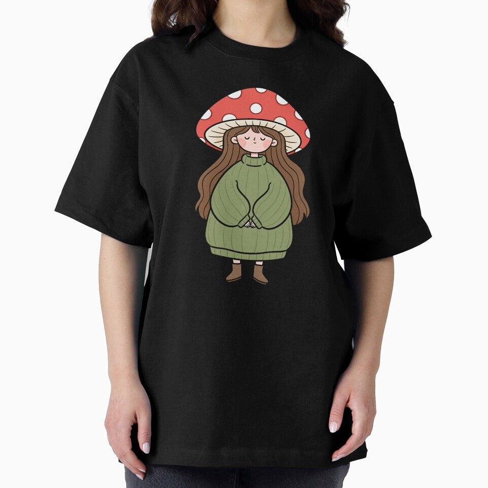 Mushroom Sprite Girl by TheCozySprout