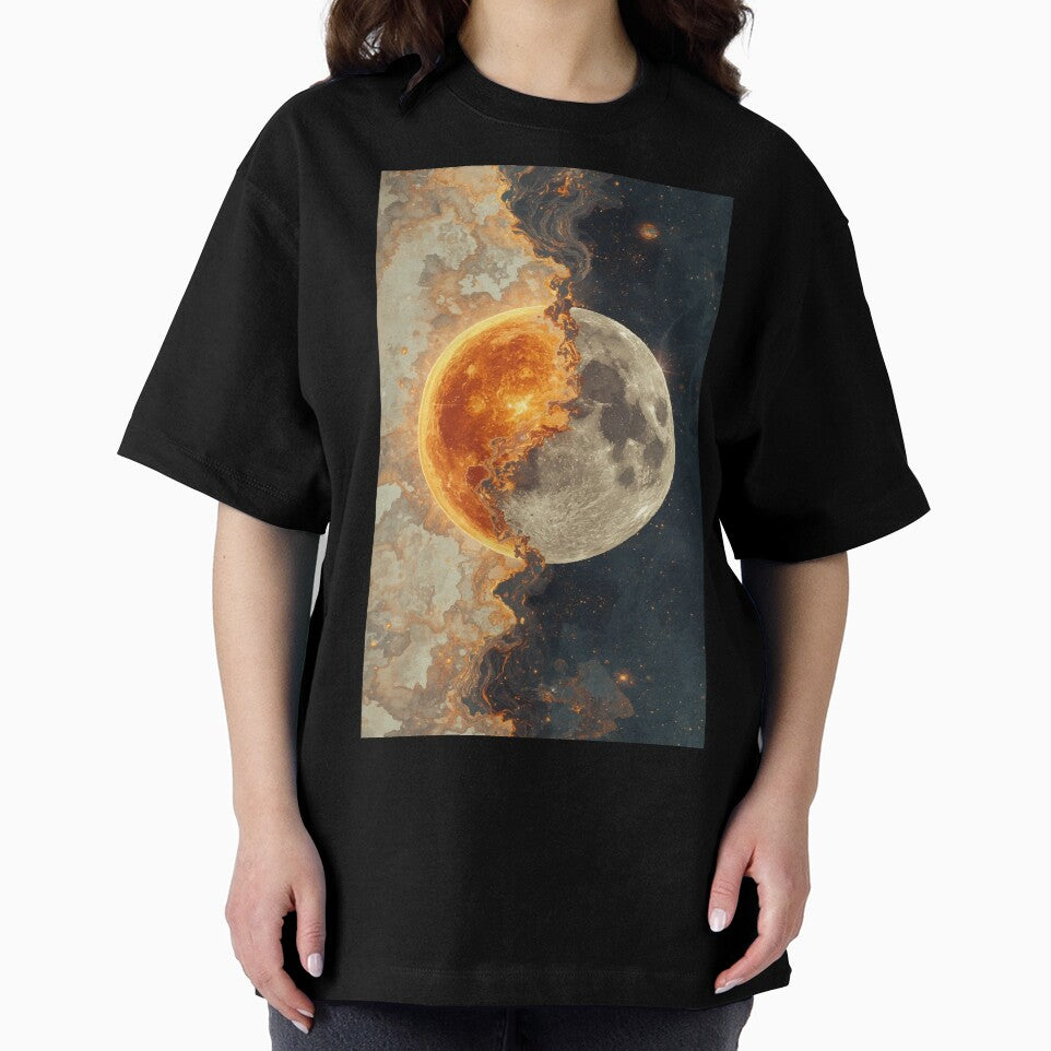 Where the Sun Burns Into the Moon by AbstractAnom