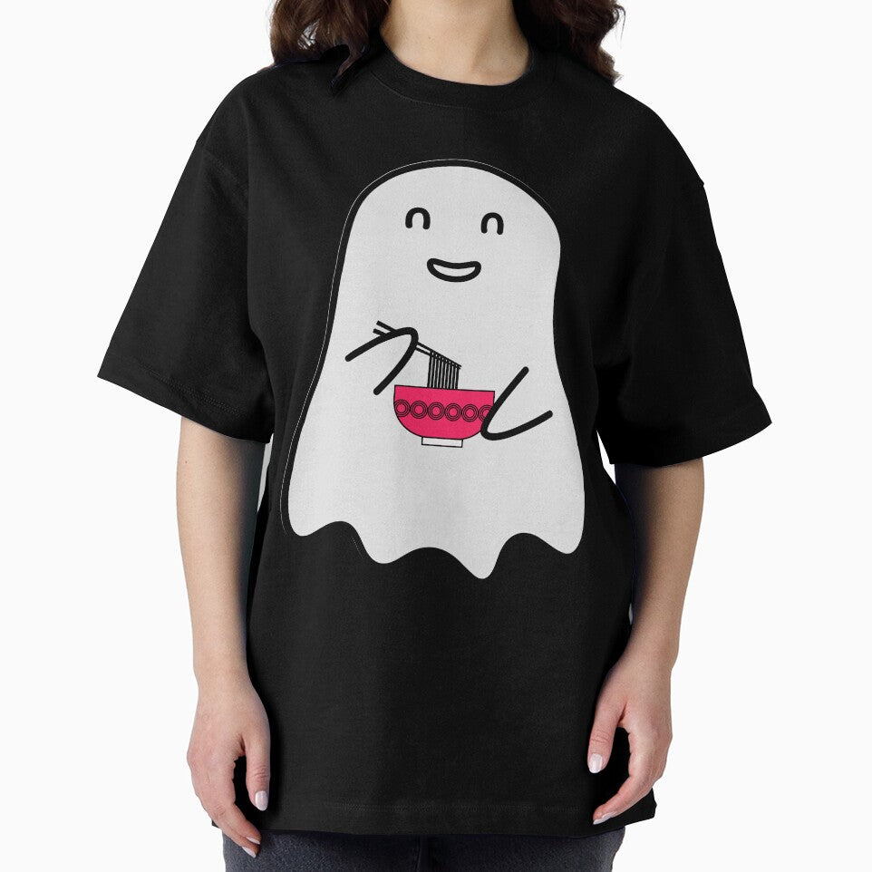 Cute Ghost Ramen Funny Halloween by au2515