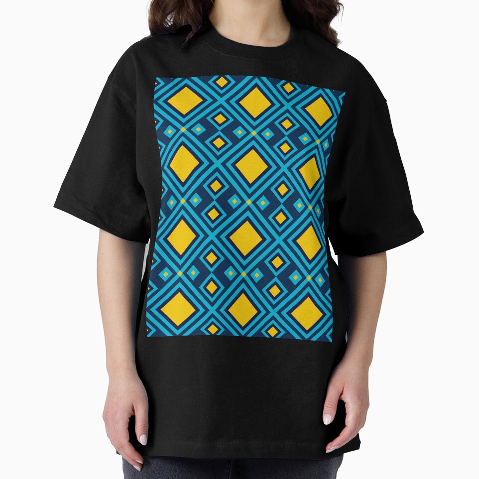Geometric Abstract Diamond by TM Selvam