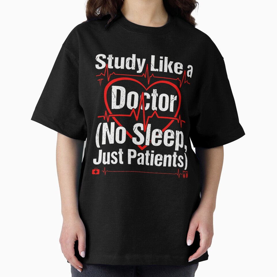 Study Like a Doctor Funny Medical Student by Amr Darwish Graphic designer