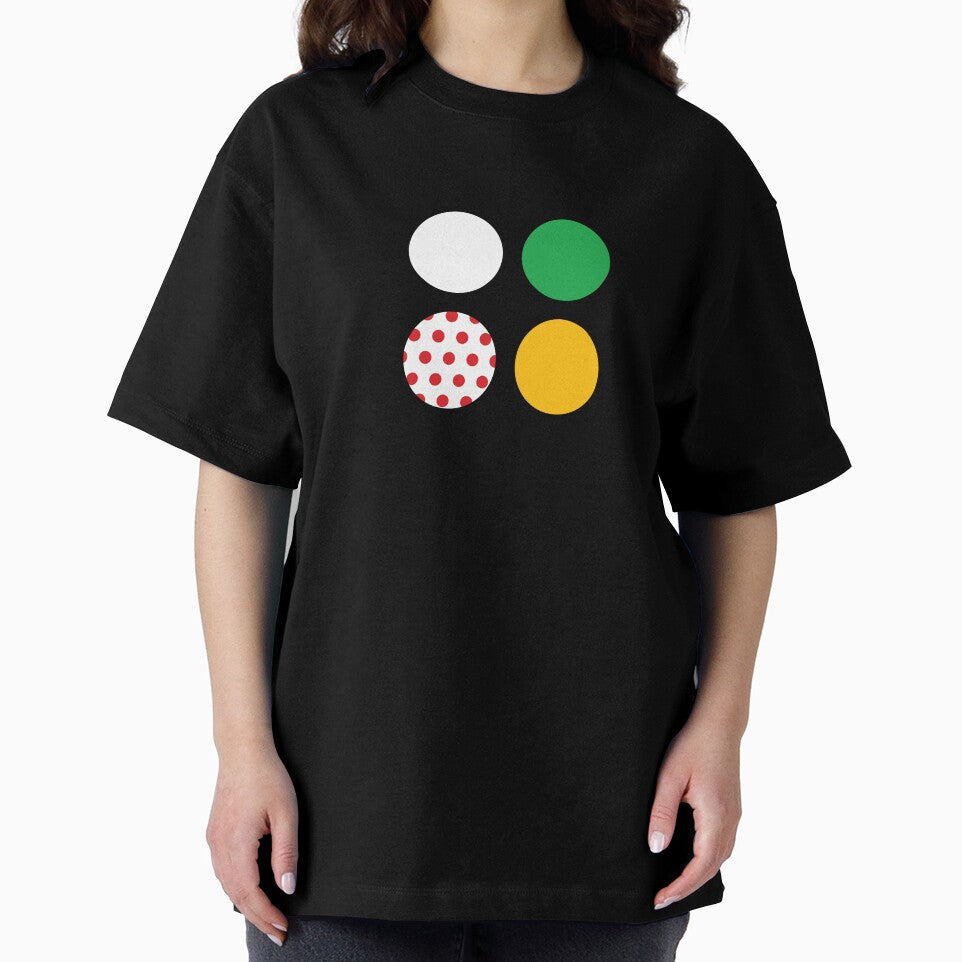 Cycling Jersey Colors Minimalist Art Road Racing by Just Jollity
