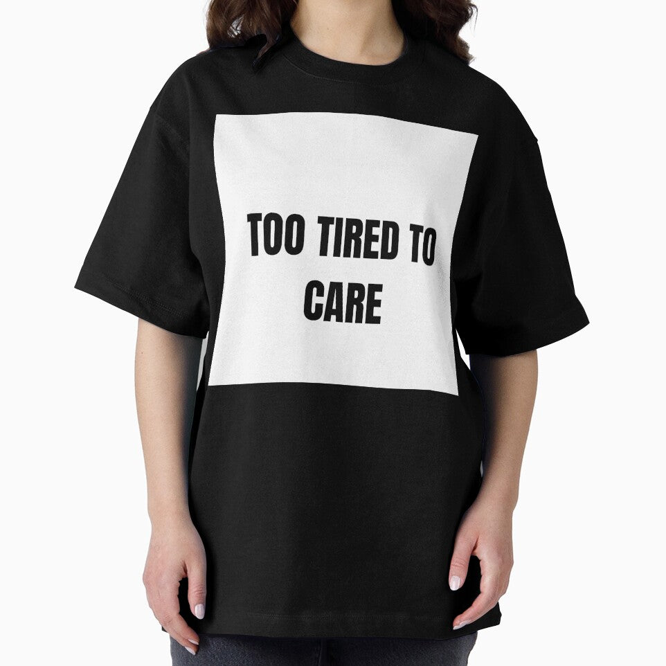 Too Tired To Care Funny Sticker by abanoubsamir938