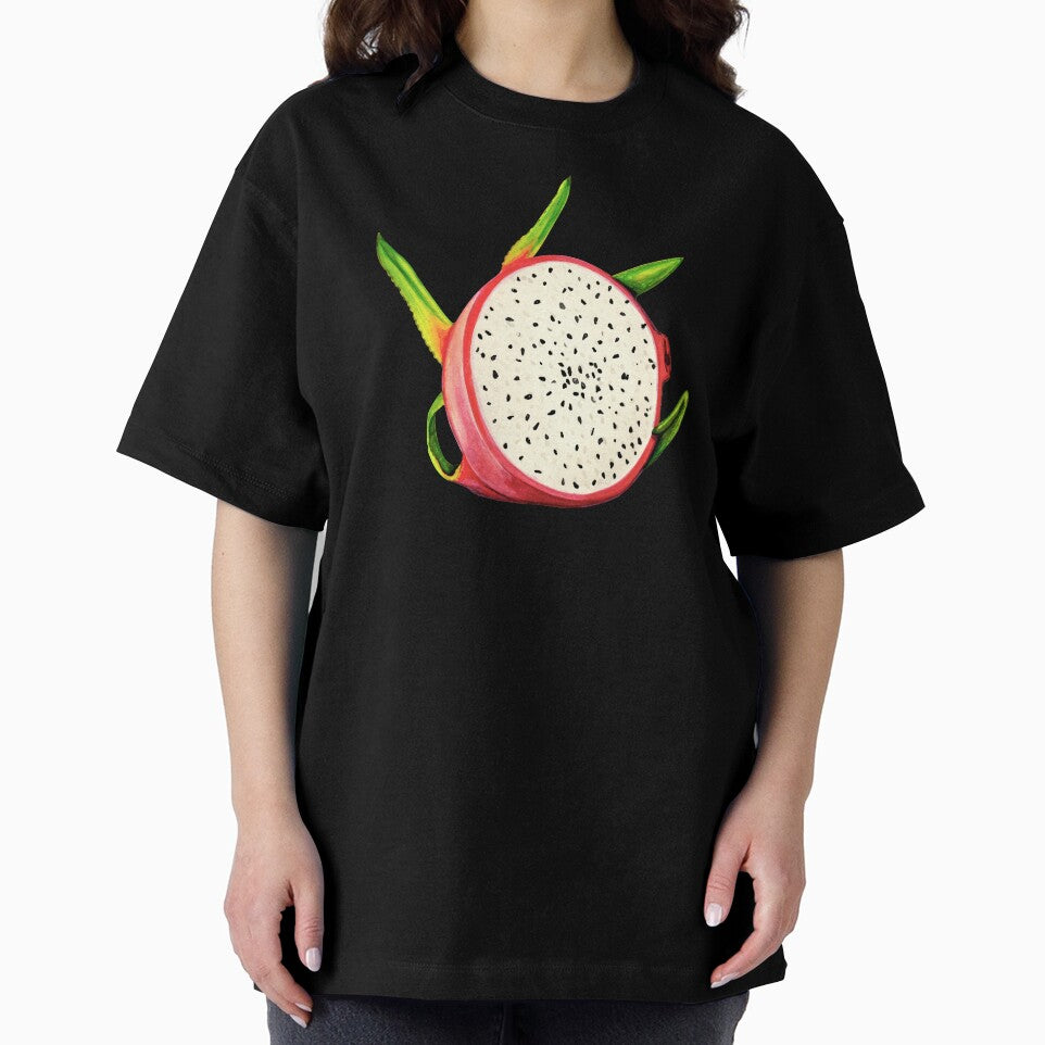 Dragon Fruit Pattern - Lime Green by Kelly  Gilleran