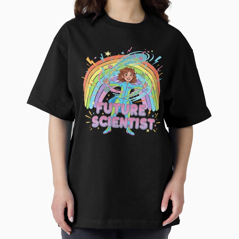 STEM Girl future scientist classic tshirt by anandsiva2703
