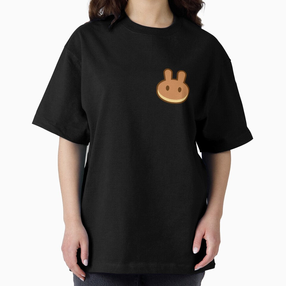 PancakeSwap Crypto Bunny Token Logo Cartoon Art by dmorcu