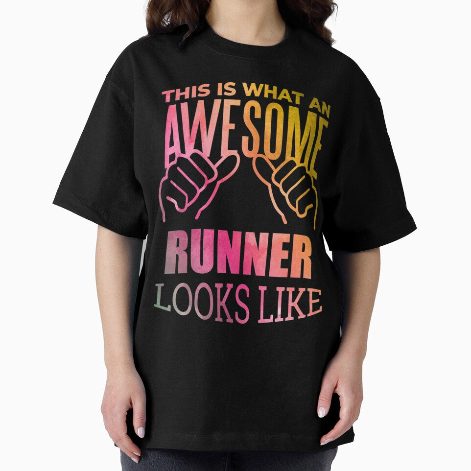 Awesome Running Gift Design in Watercolo| Perfect Gift by sherricam