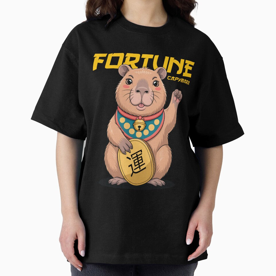 Fortune and lucky Capybara: The Ultimate Good Luck Charm by Dizartico