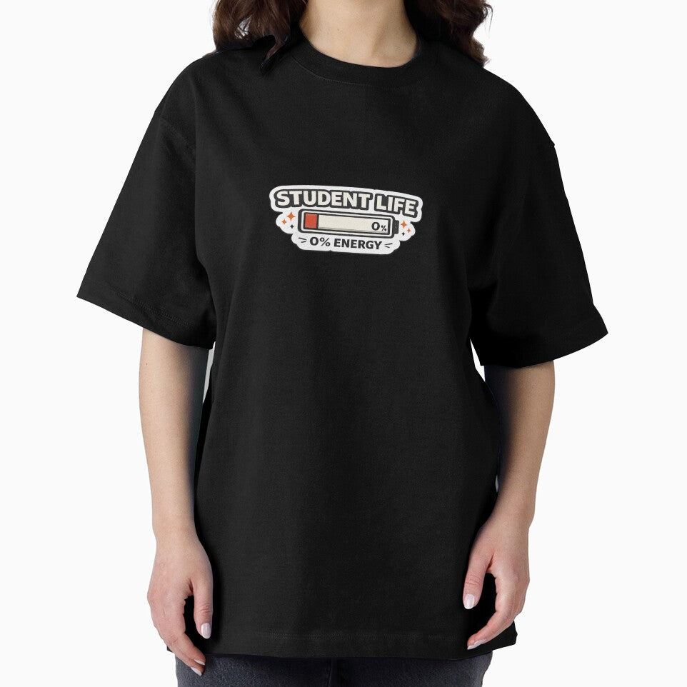 Student Life 0 Percent Energy Design by Artbysarmina