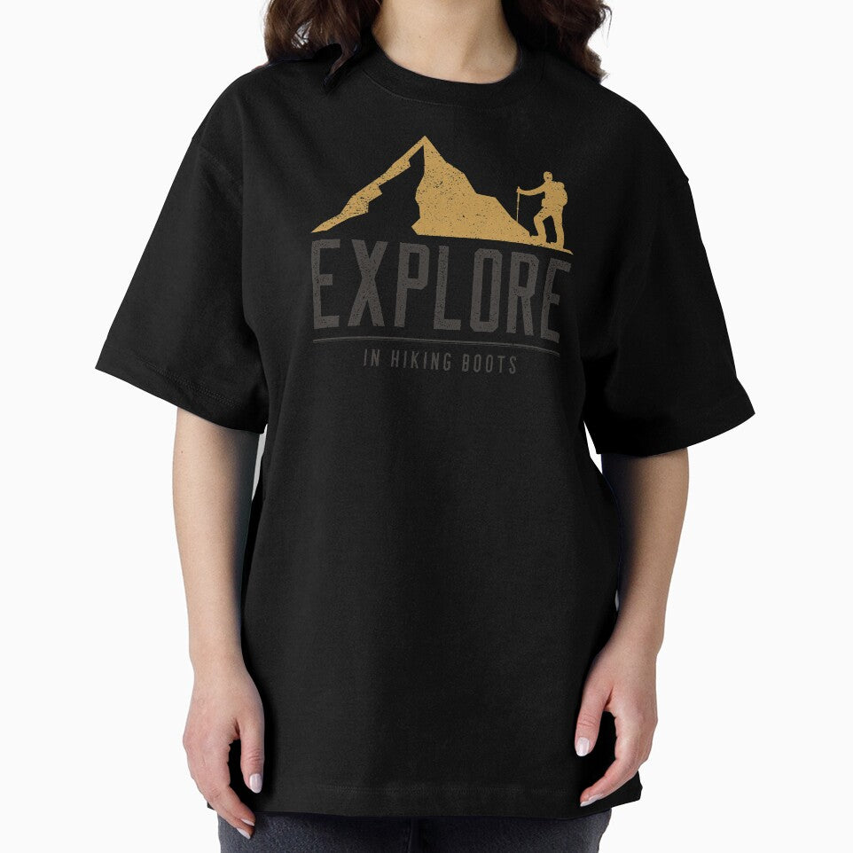 Explore in Hiking Boots by spokoandstuff