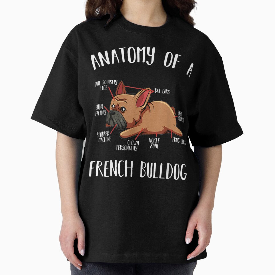 Anatomy Of A French Bulldog Frenchie Dog Love by Clintoren