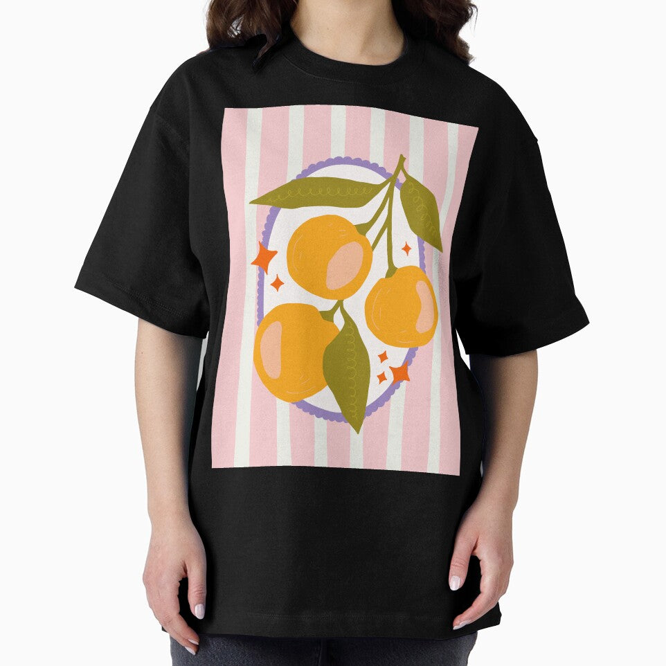 Retro Citrus Fruit Art by junkydotcom