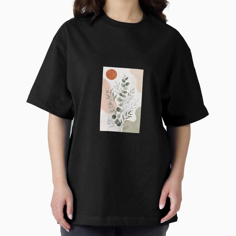 Minimalist Boho Eucalyptus Leaf Art by AlexGreaney