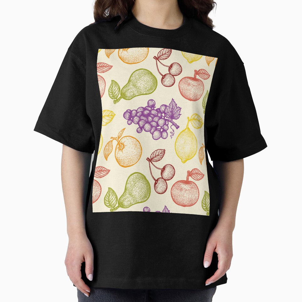 Retro fruits pattern by SIR13
