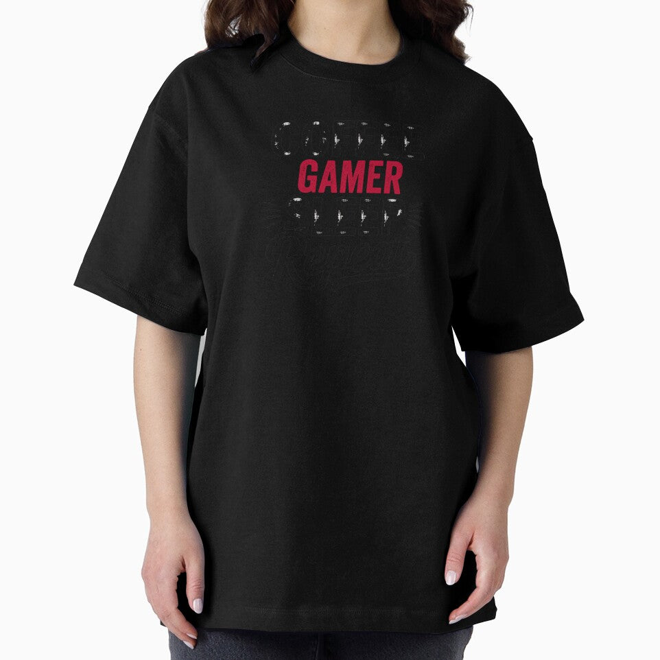Coffee Gamer Sleep Repeat - Funny Gamer Lover by Watsonarts