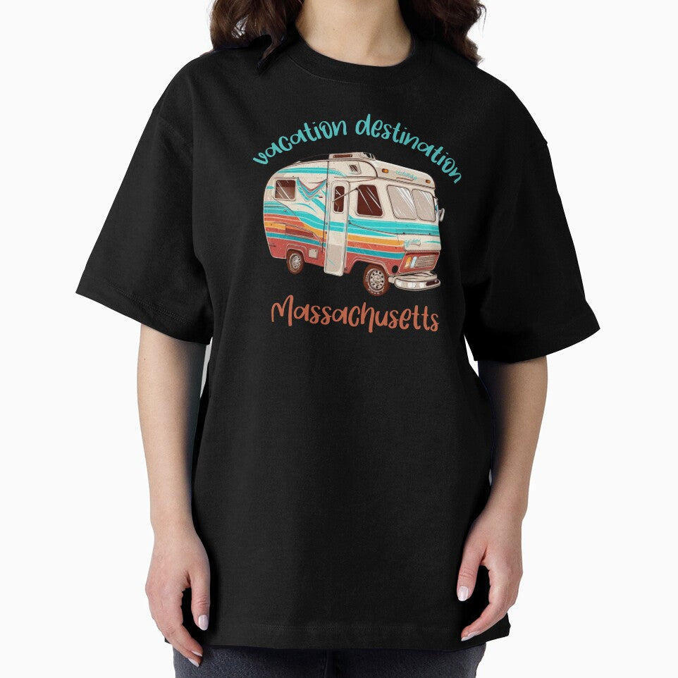 Vacation Destination Massachusetts T-Shirt by MarqisStudio
