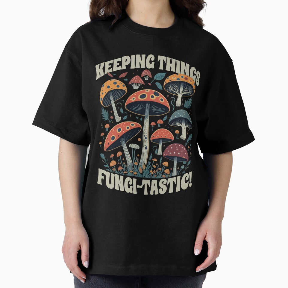 Funny Mushroom Fungi Hunter by MintaApparel