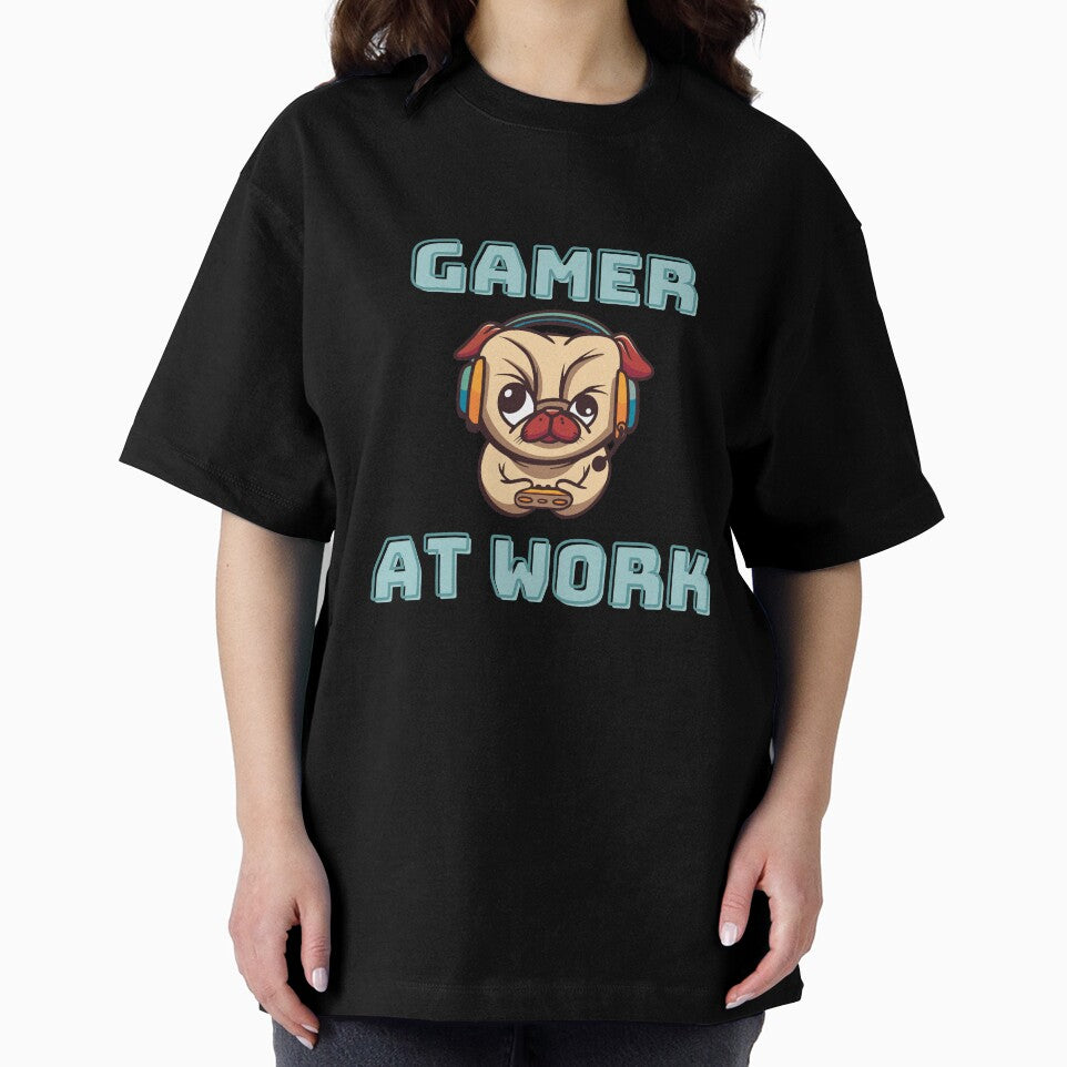 Gamer at work by Cattigal