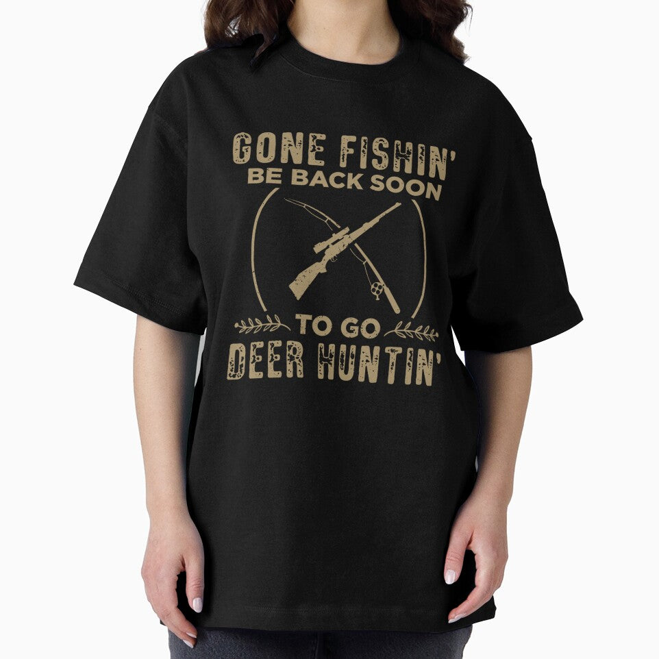 Funny Hunting Fishing Graphic for Women and Men Deer Hunters by taaddison50
