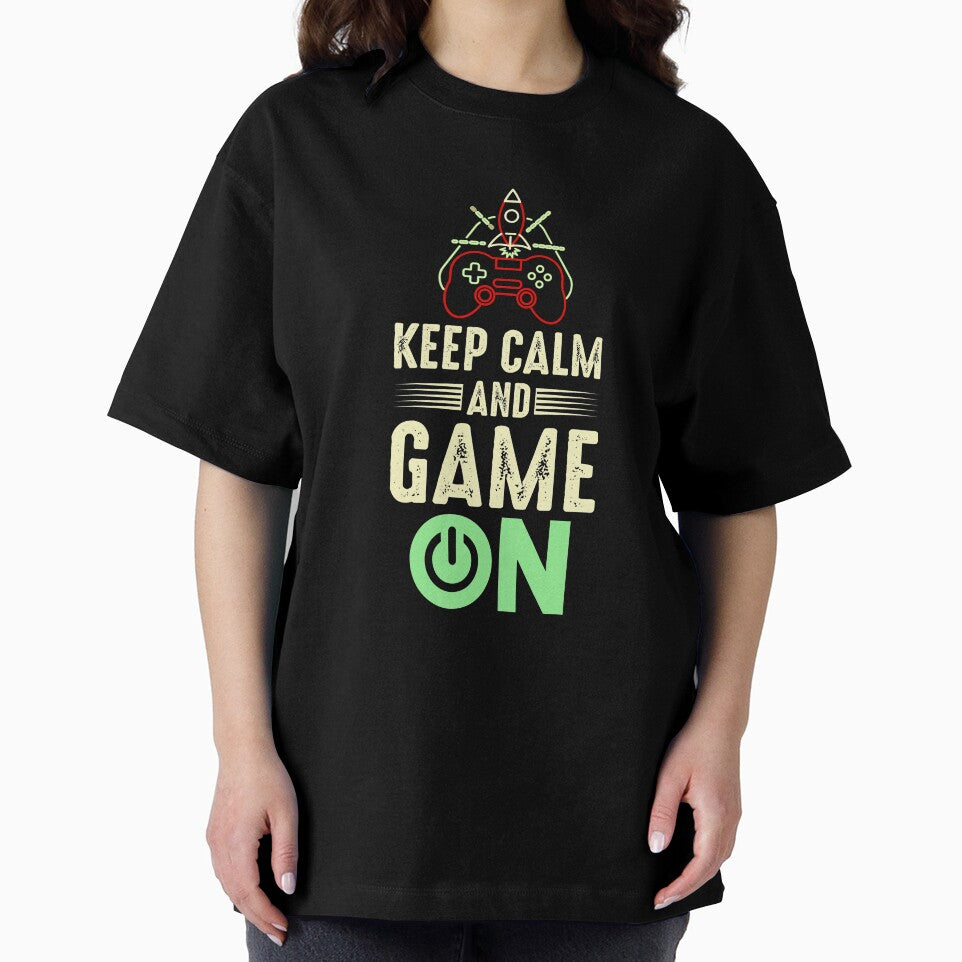 Funny Esports Keep Calm And Game On by ShirtStar0815