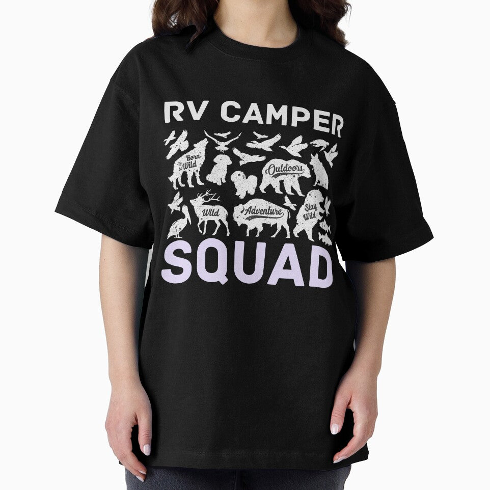 RV Camper Squad Wild Life Camping by ThaphadaArtGall