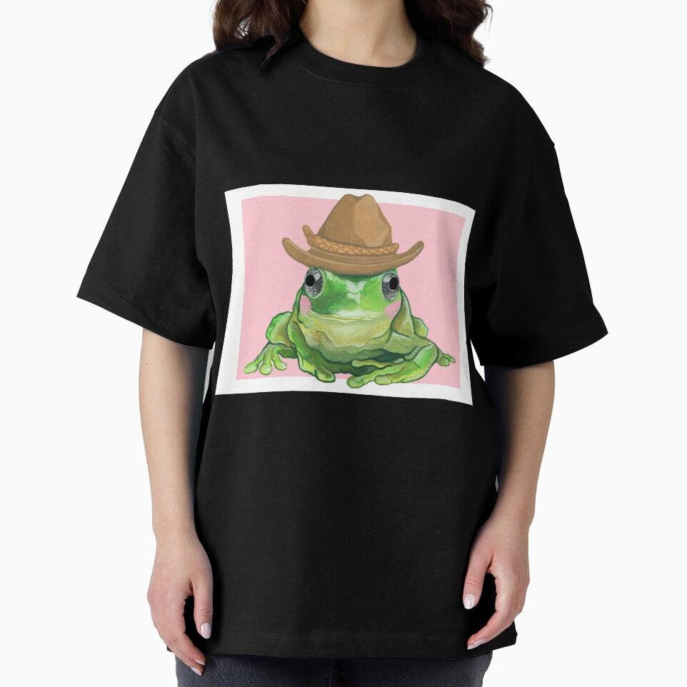 frog with hat by meghandayyy