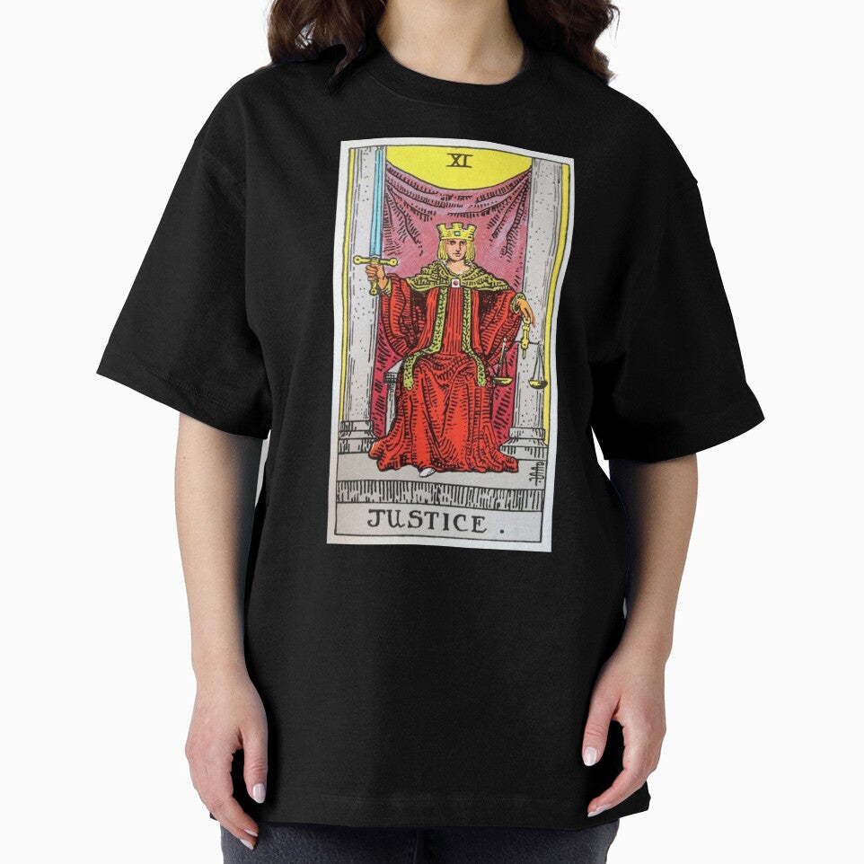 Justice Tarot by HelloHKW