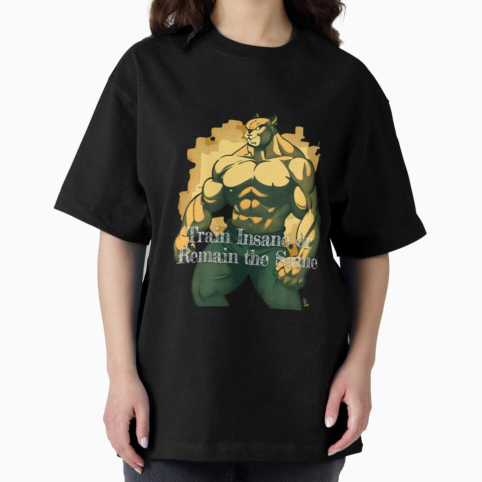 Train Insane or Remain the SameDesignBodybuilding Fitness Gym Workout Exercise Merch Print Design by tengamerx