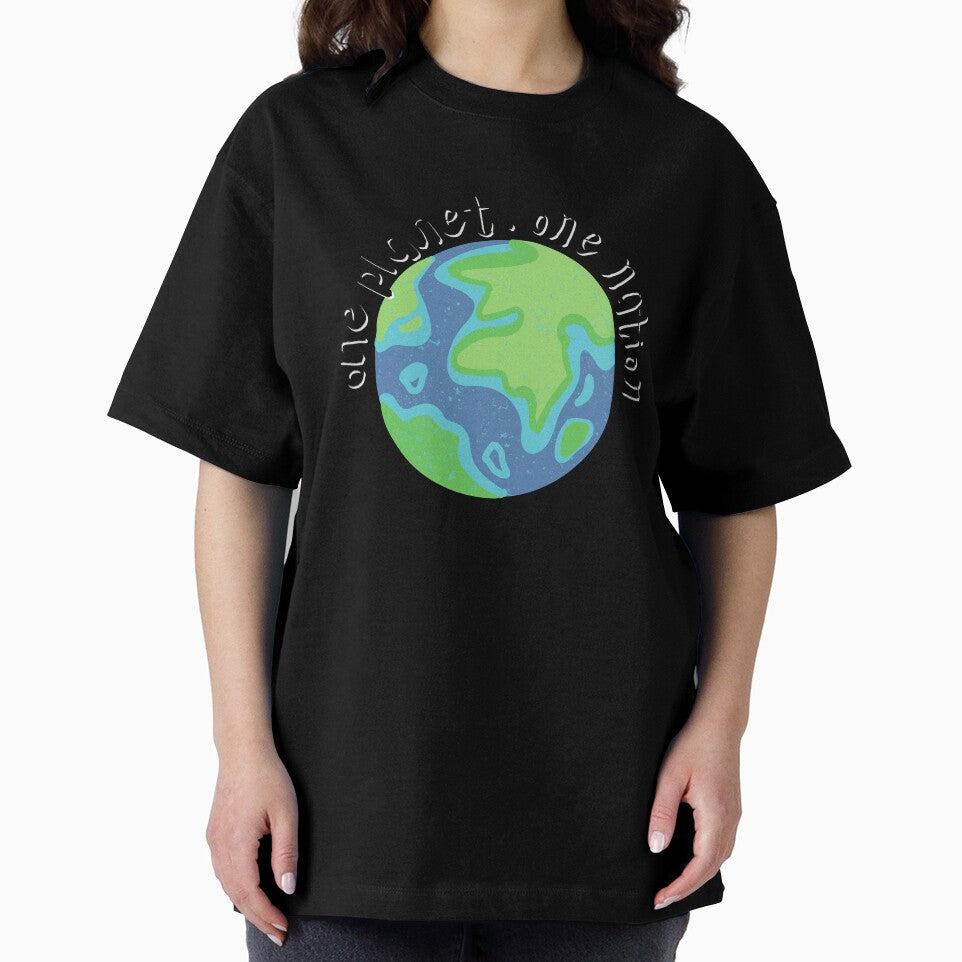 One Planet One Nation – Earth Unity & Peace Design by downUnderInk